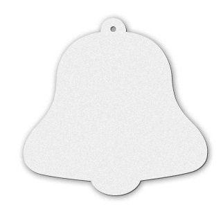 Printable Christmas Tree Pendant - bell